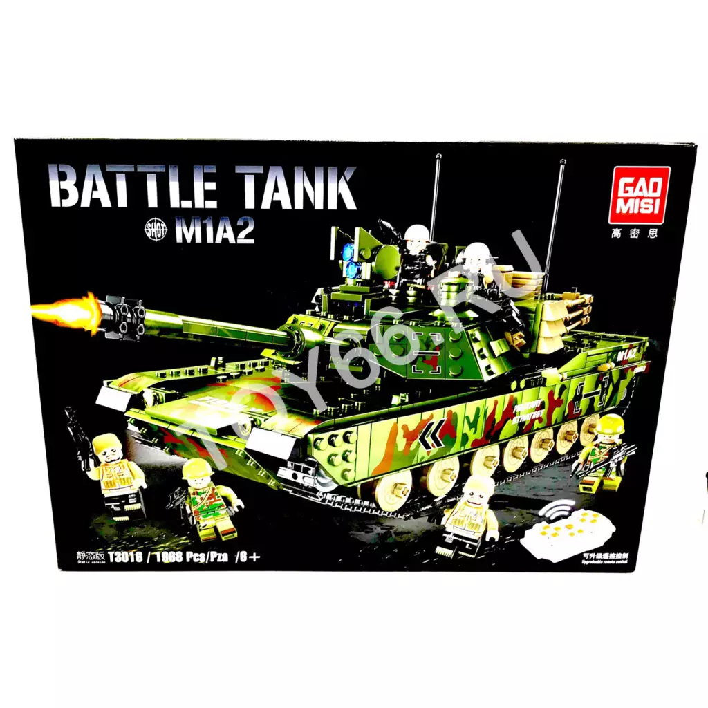 Конструктор Танк 1988 дет. T3016 Конструктор Танк 1988 дет. T3016