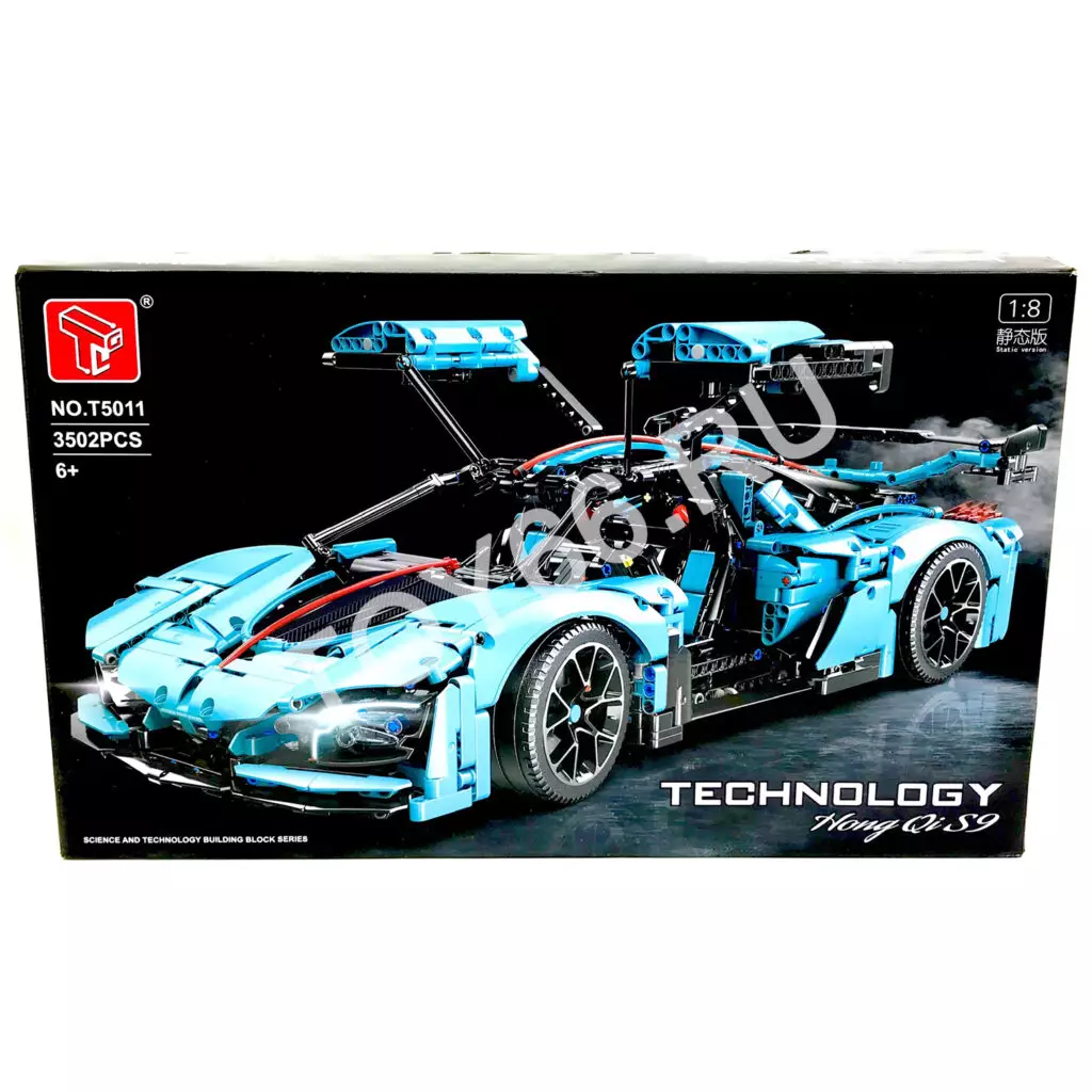 Конструктор Суперкар 3502 дет. T5011