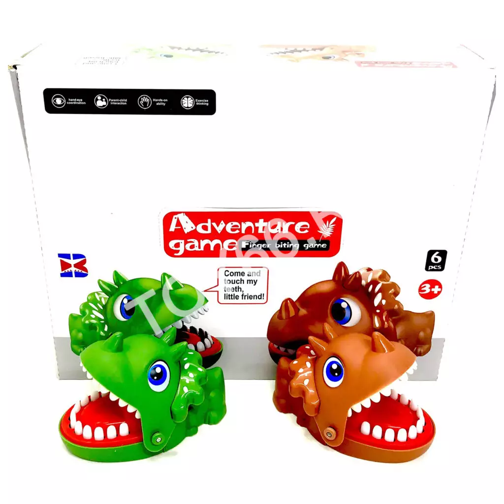 Игрушка Дино 6 шт. в блоке X023-31C