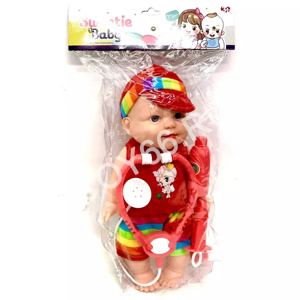 Пупс с аксессуарами в пакете YM2022-5F