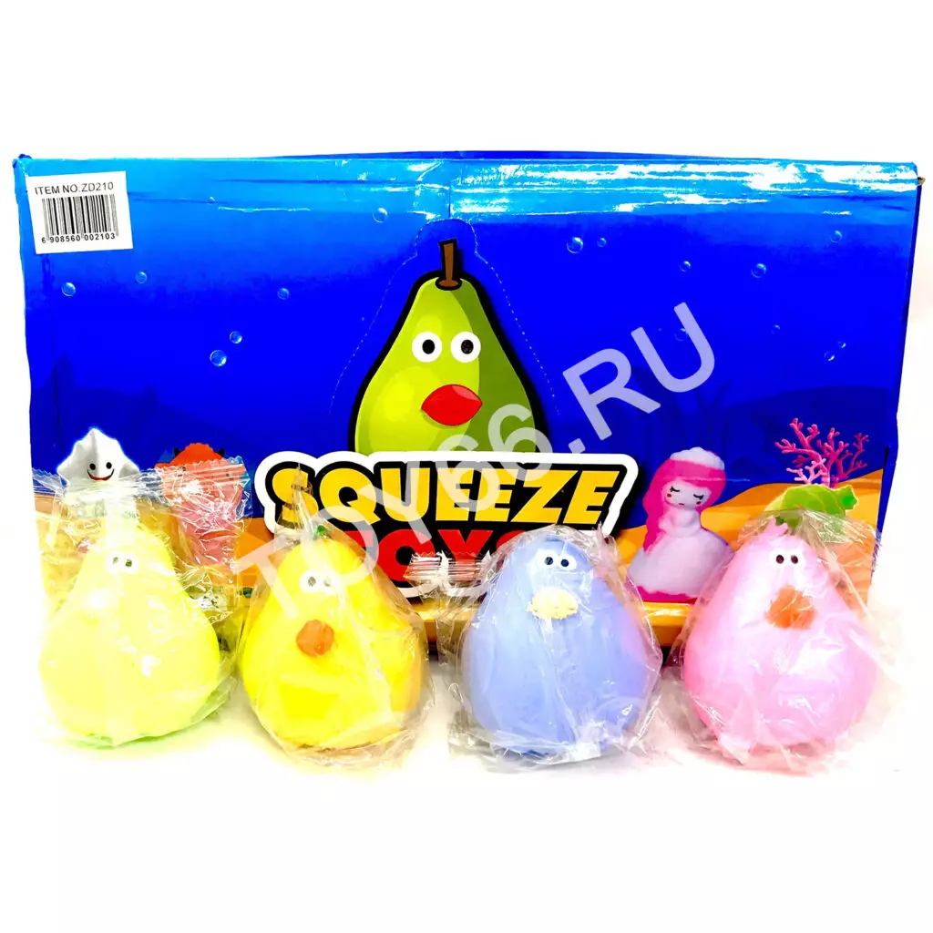 Мякиш груша, 12 шт в блоке ZD210