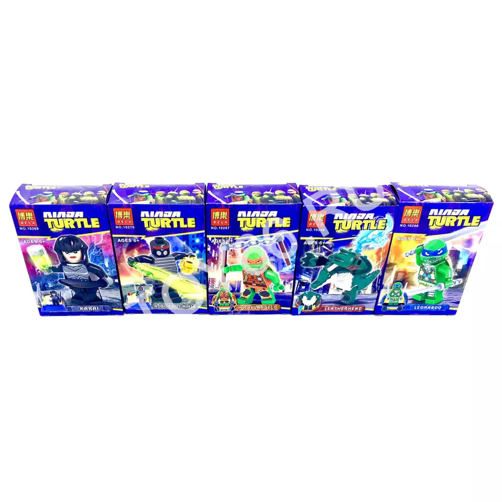Конструктор Черепашки ниндзя 10 шт в блоке 10266