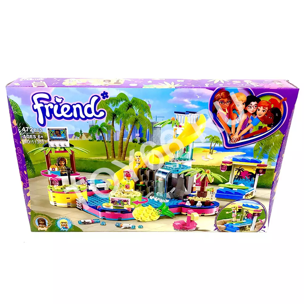 Конструктор Друзья 472 дет 11380