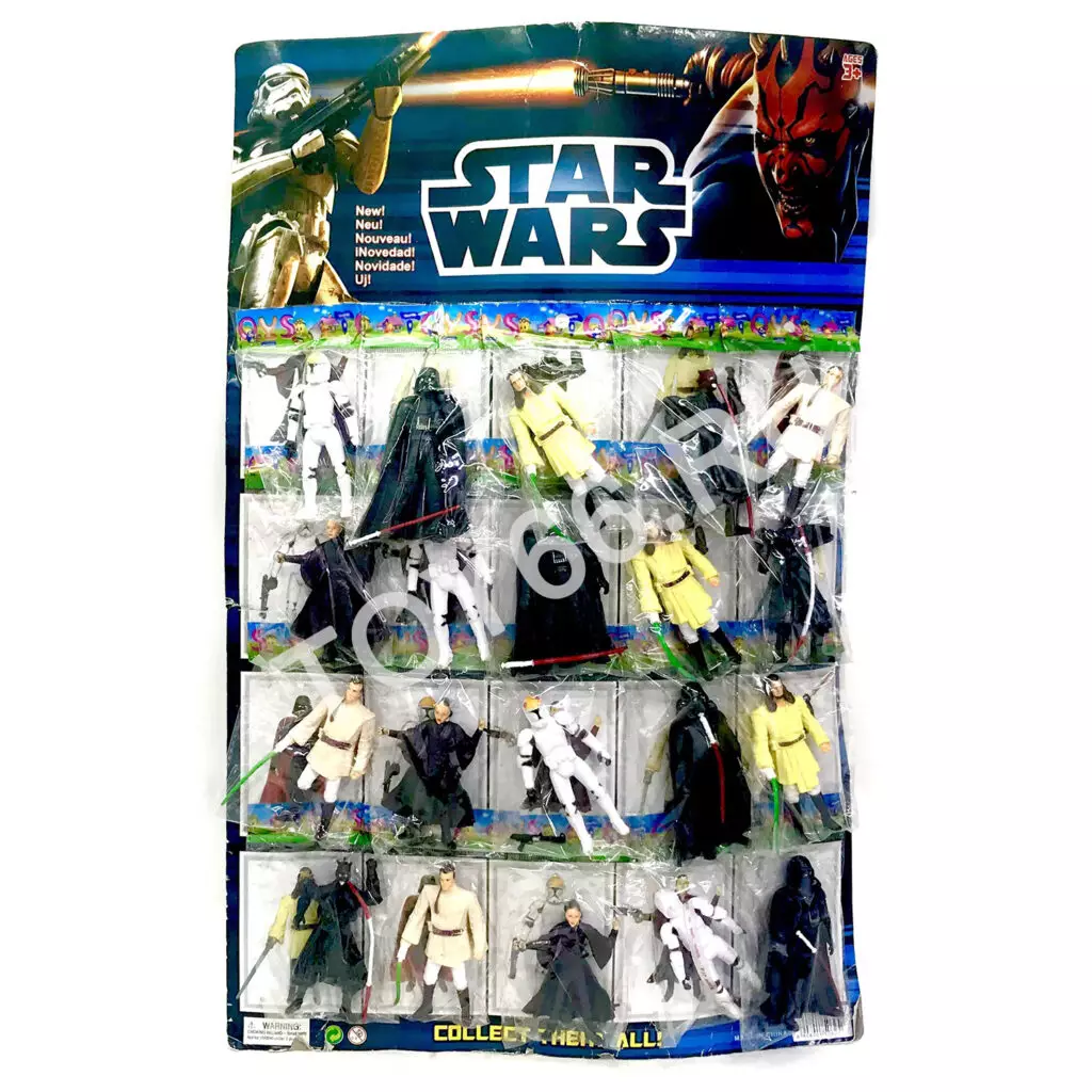 Фигурки Стар Варс, 20 шт на блистере 150625 Фигурки Стар Варс, 20 шт на блистере 150625