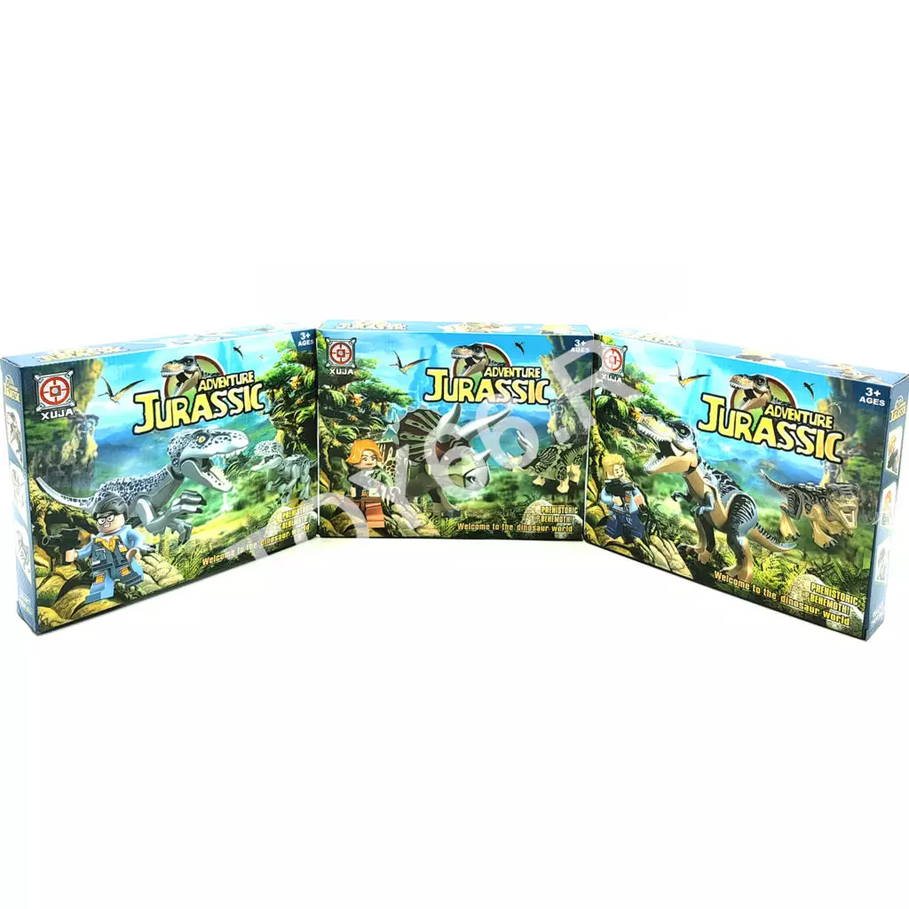 Конструктор Динозавр 3 вида 20-10