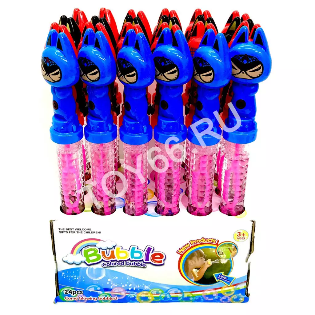 Мыльные пузыри Супергерой 24 шт в блоке 2704