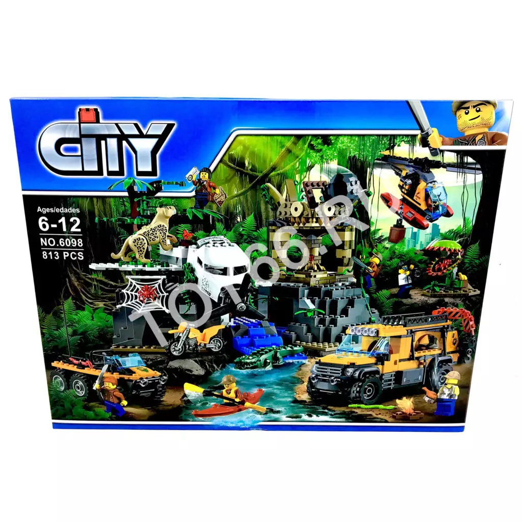 Конструктор Сити 813 дет 6098 Конструктор Сити 813 дет 6098