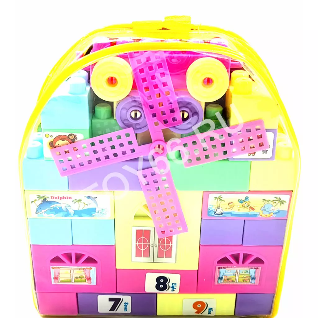 Конструктор блоками для малышей 612