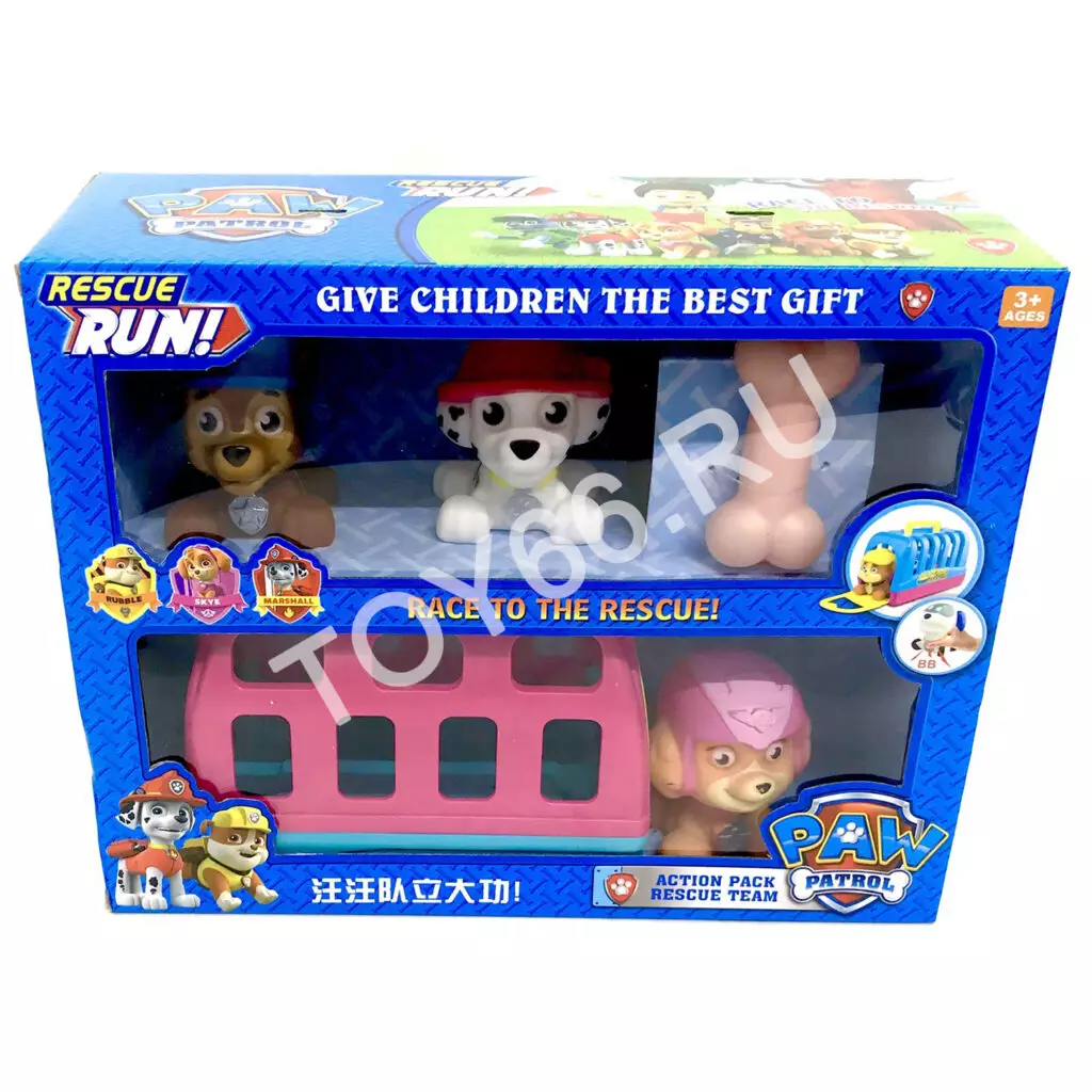 Собачки набор 6 элементов 6301