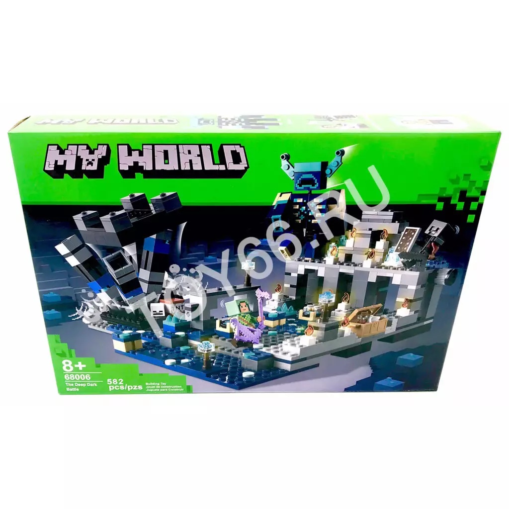 Конструктор Герои из кубиков 582 дет 68006