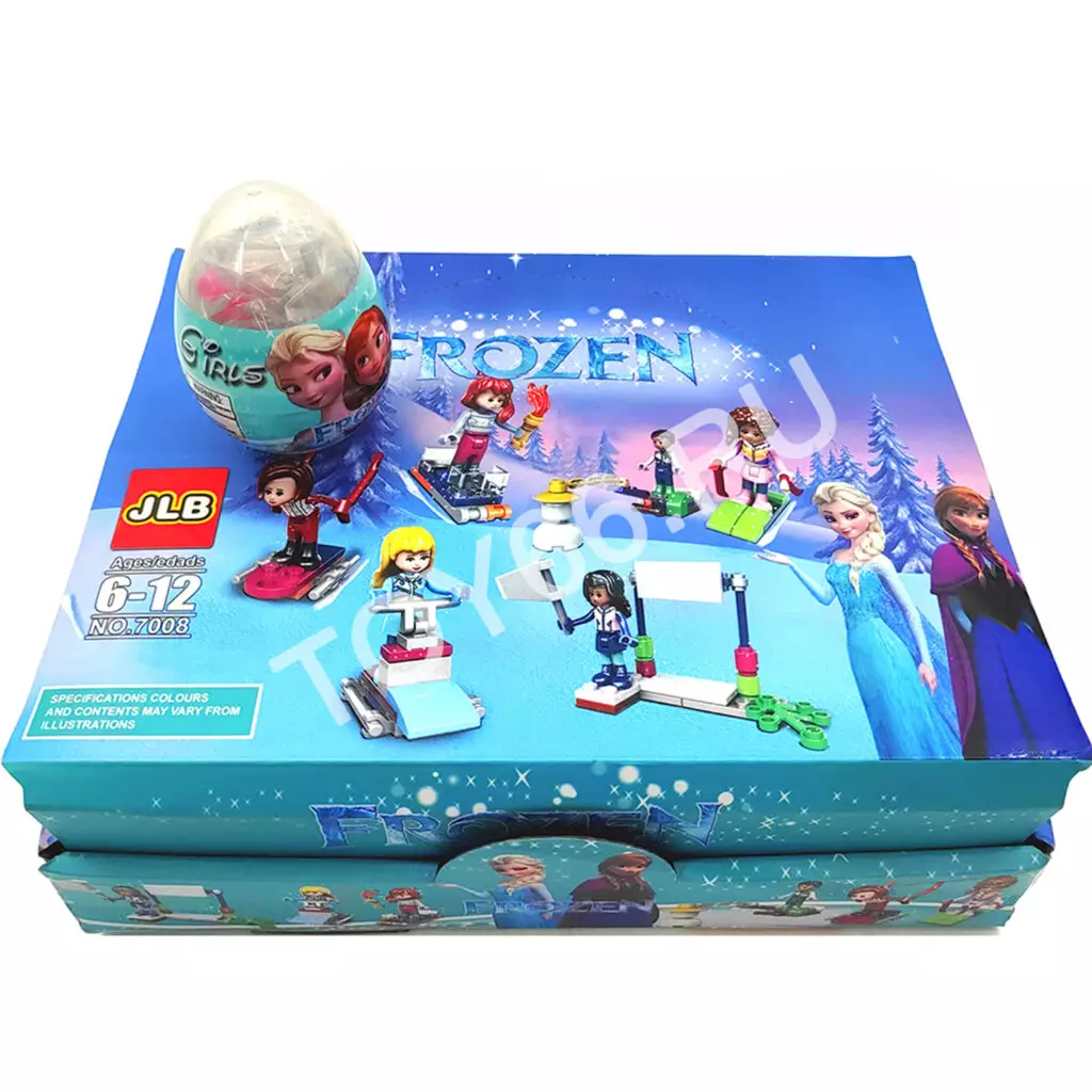 Конструктор Холод в яйце 12 шт в блоке 7008