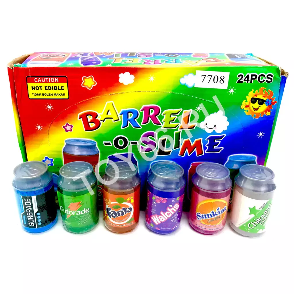 Лизун слайм 24 шт в блоке 7708