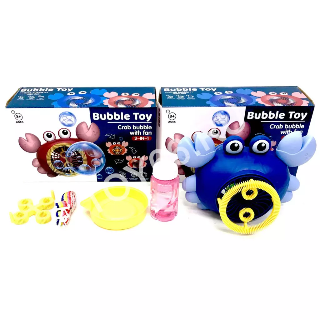 Устройство для запуска мыльных пузырей крабик 777-3