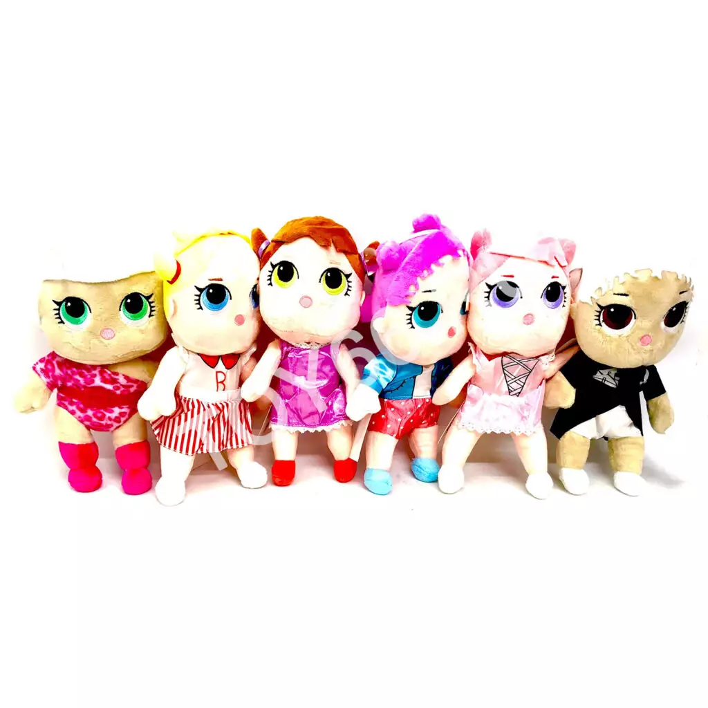 Мягкая игрушка Девочка 12 шт в блоке 812 Мягкая игрушка Девочка 12 шт в блоке 812