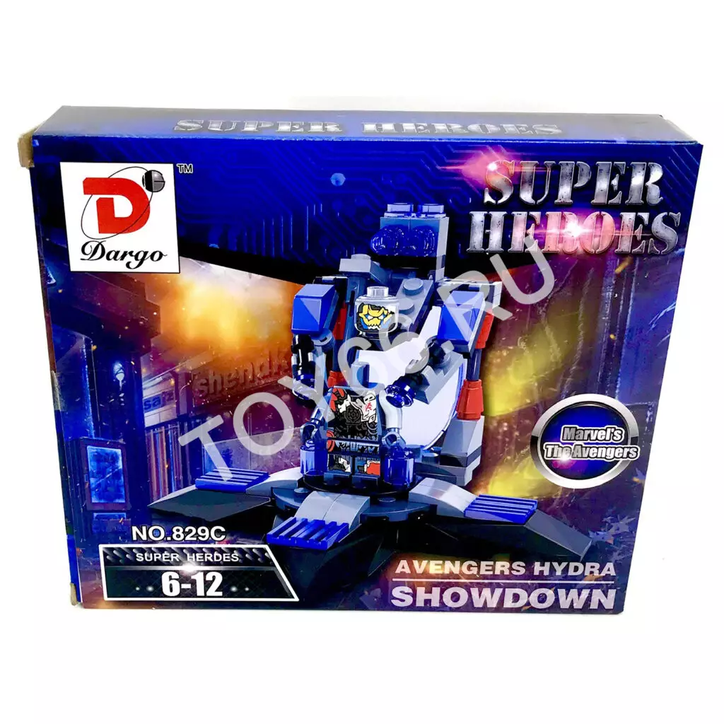 Конструктор супергерой 829A-D