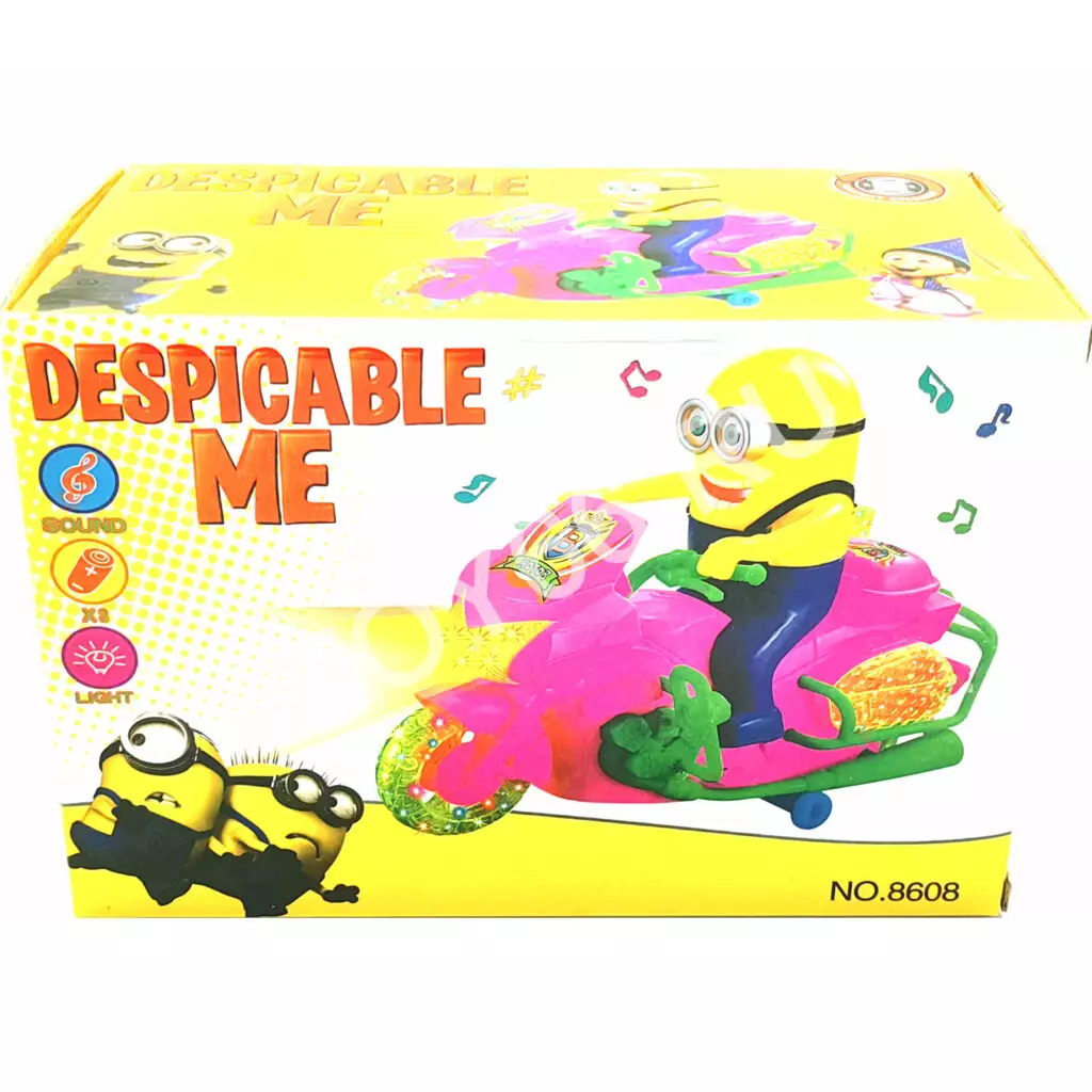 Милашка на мотике (свет, звук) 8608-H129