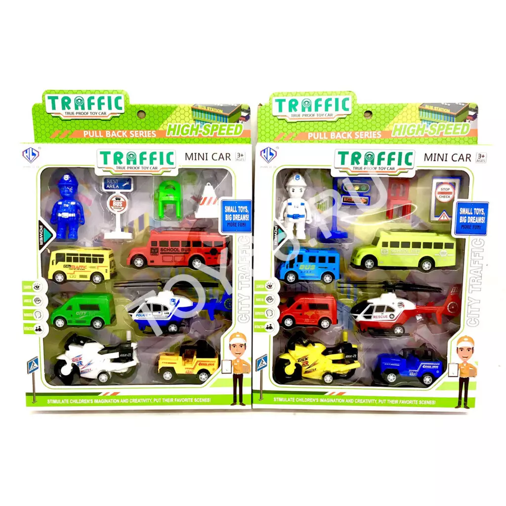 Техника Дорожный трафик 10 элементов 898E -43