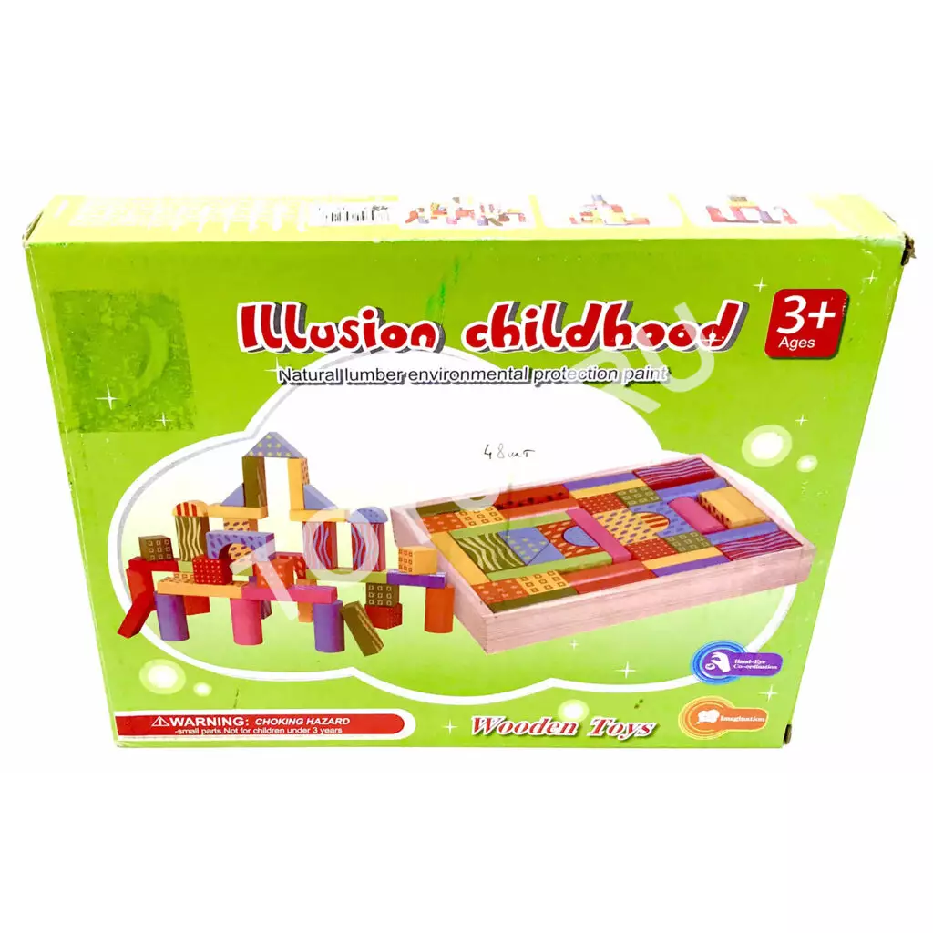Деревянная игрушка Блоки 93-8