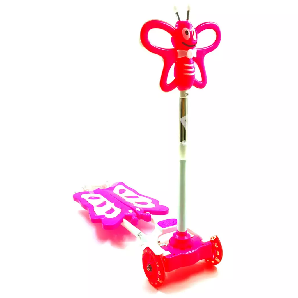 Самокат бабочка 9630