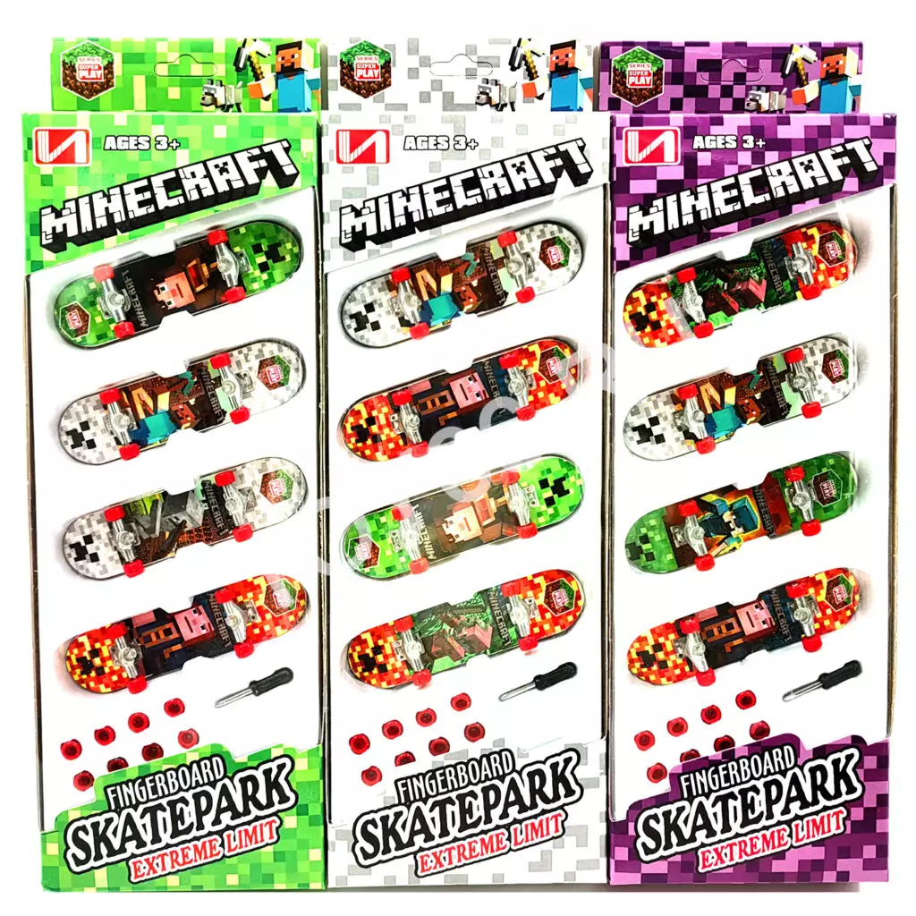 Скейт для пальцев 4 шт в наборе 998-6