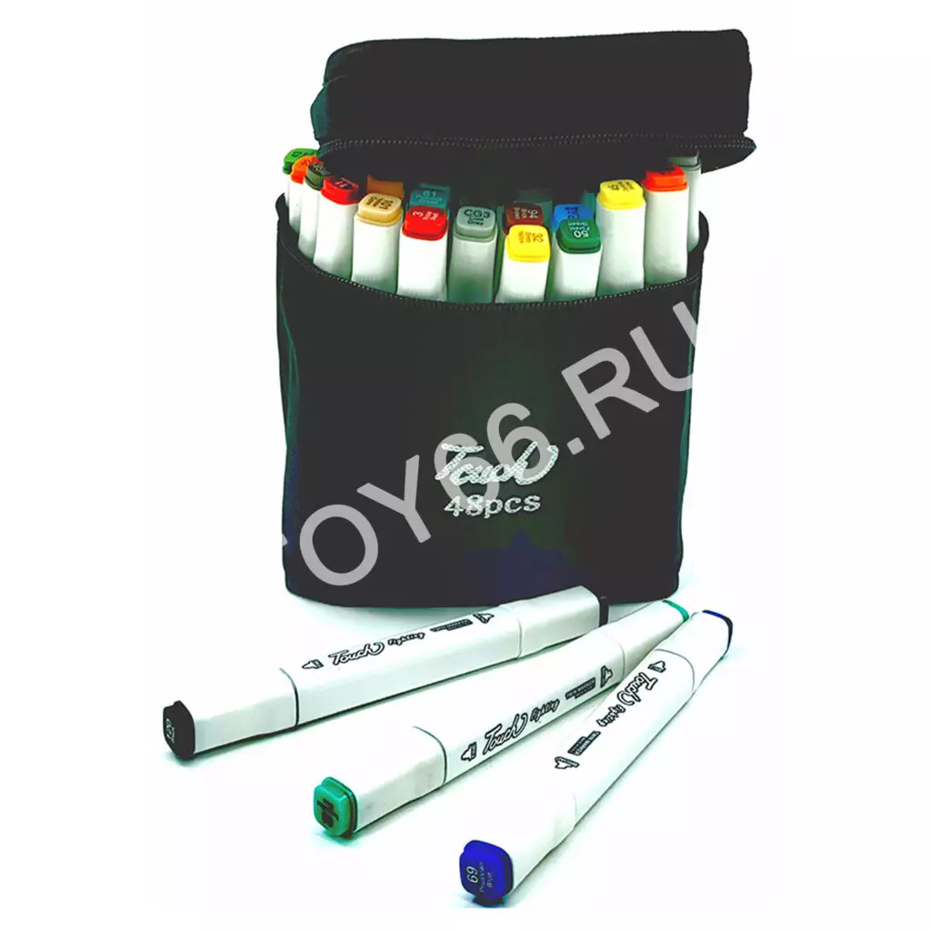 Фломастеры 48 шт в наборе D-48 Фломастеры 48 шт в наборе D-48