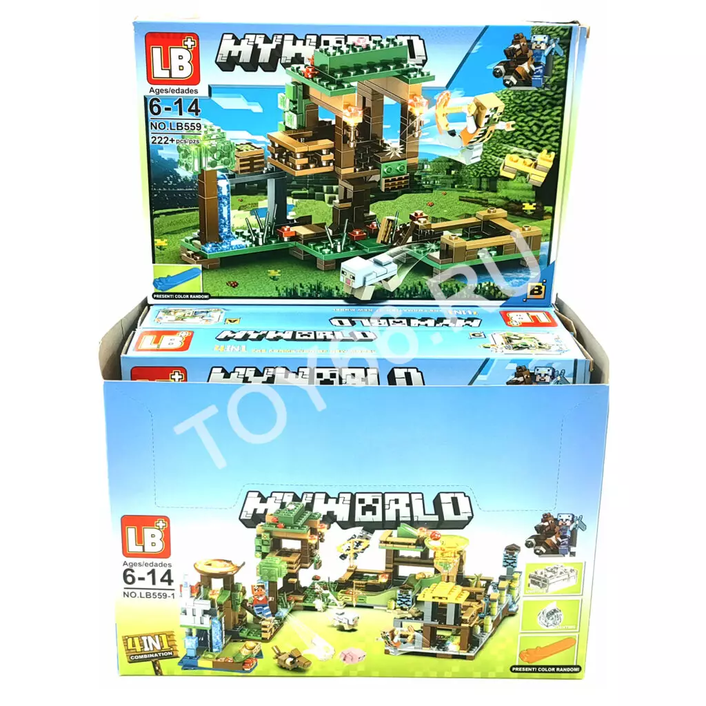 Конструктор Герои из кубиков 4 шт в блоке LB599-1 Конструктор Герои из кубиков 4 шт в блоке LB599-1