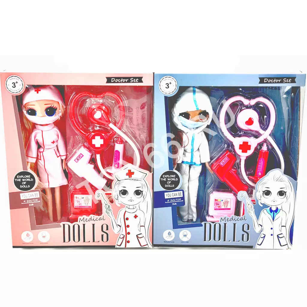 Кукла доктор с аксессуарами LD6022