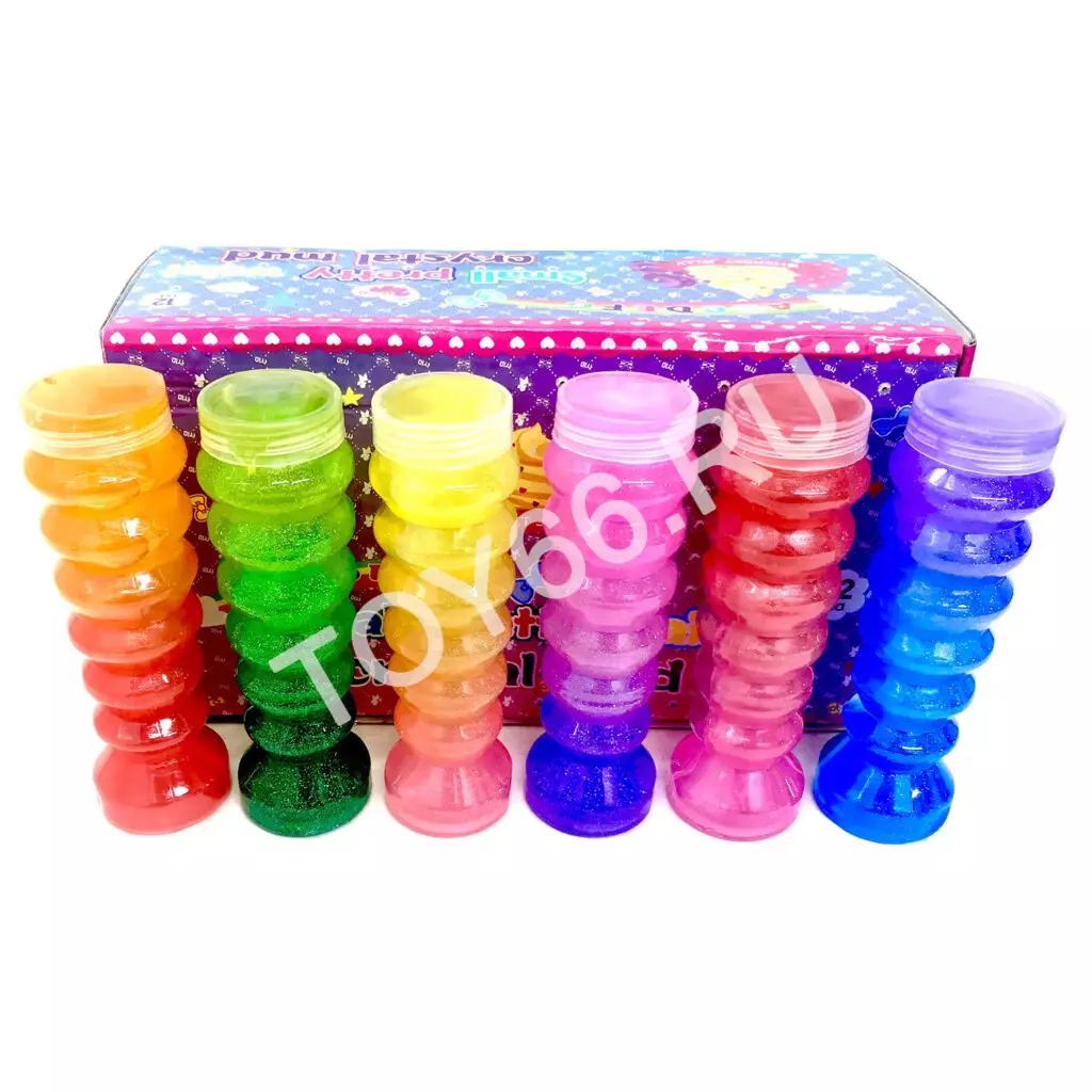 Лизун Колба 12 шт  в блоке LY-017