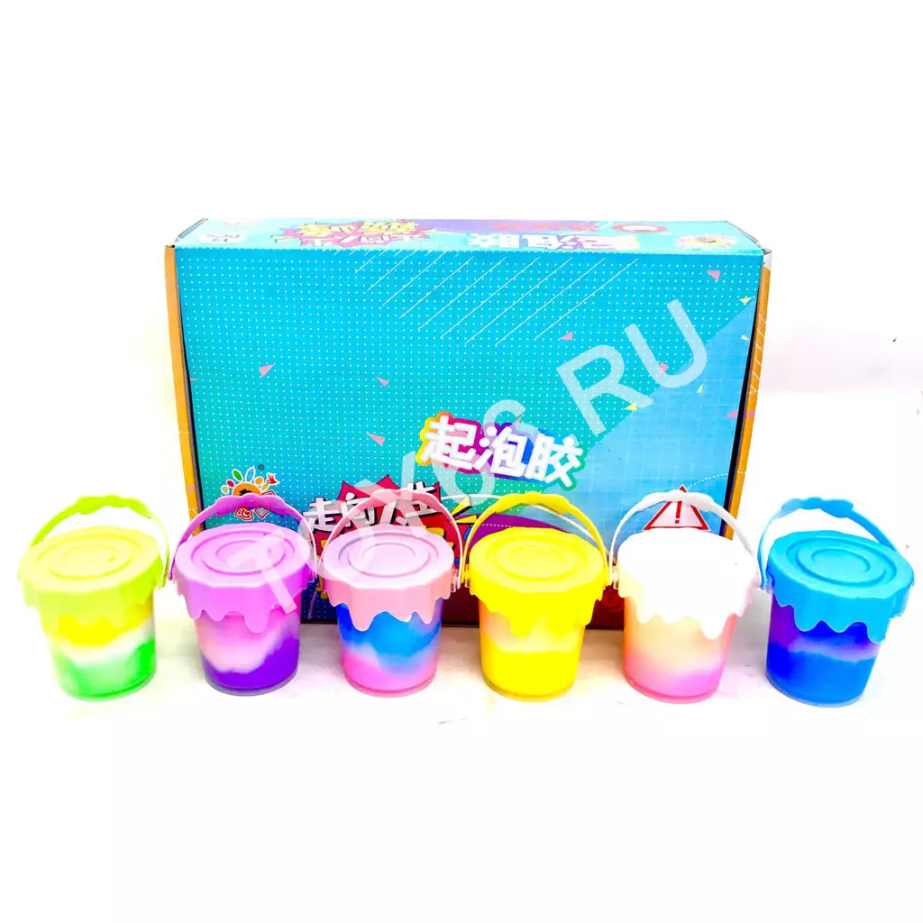 Лизун Ведро 12 шт  в блоке LY-019