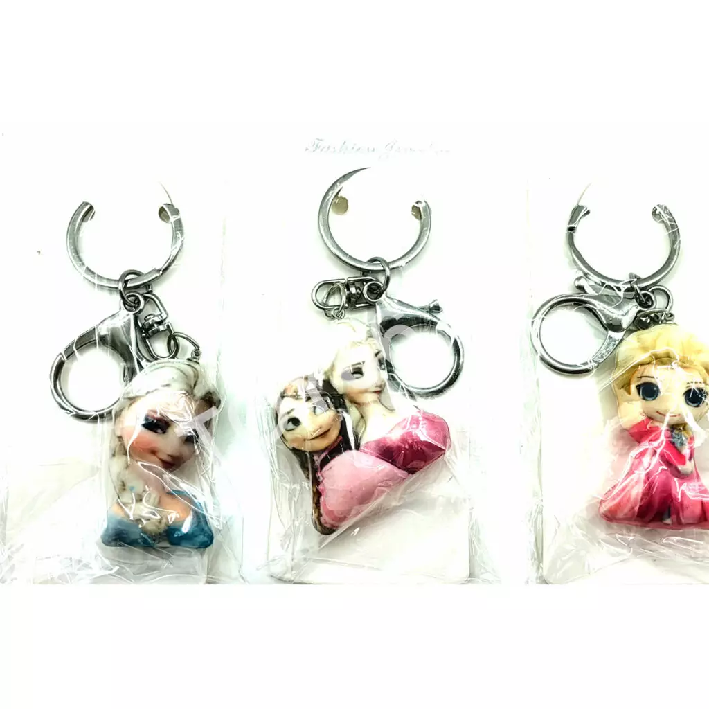 Брелок принцесса 12 шт в блоке MD919