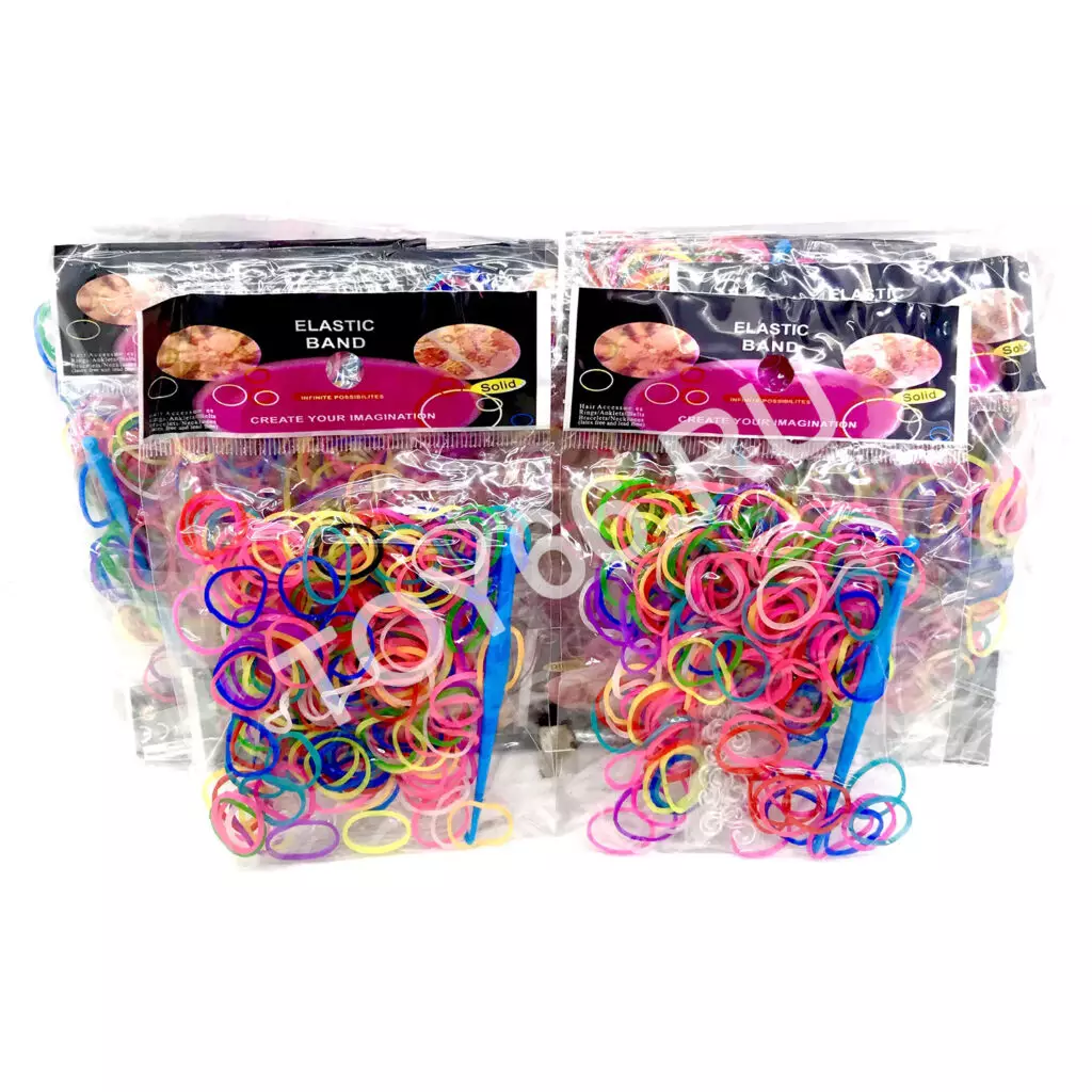 Резиночки для плетения, 12 шт в блоке PT