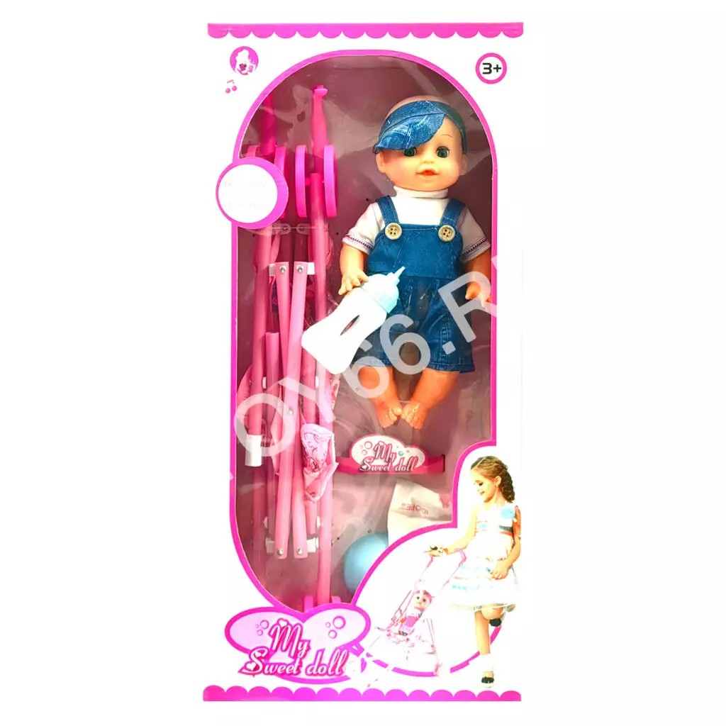 Пупс с коляской SY002-1